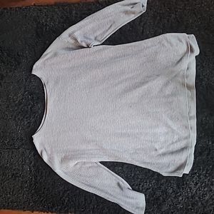 Large gray Merona knit sweater